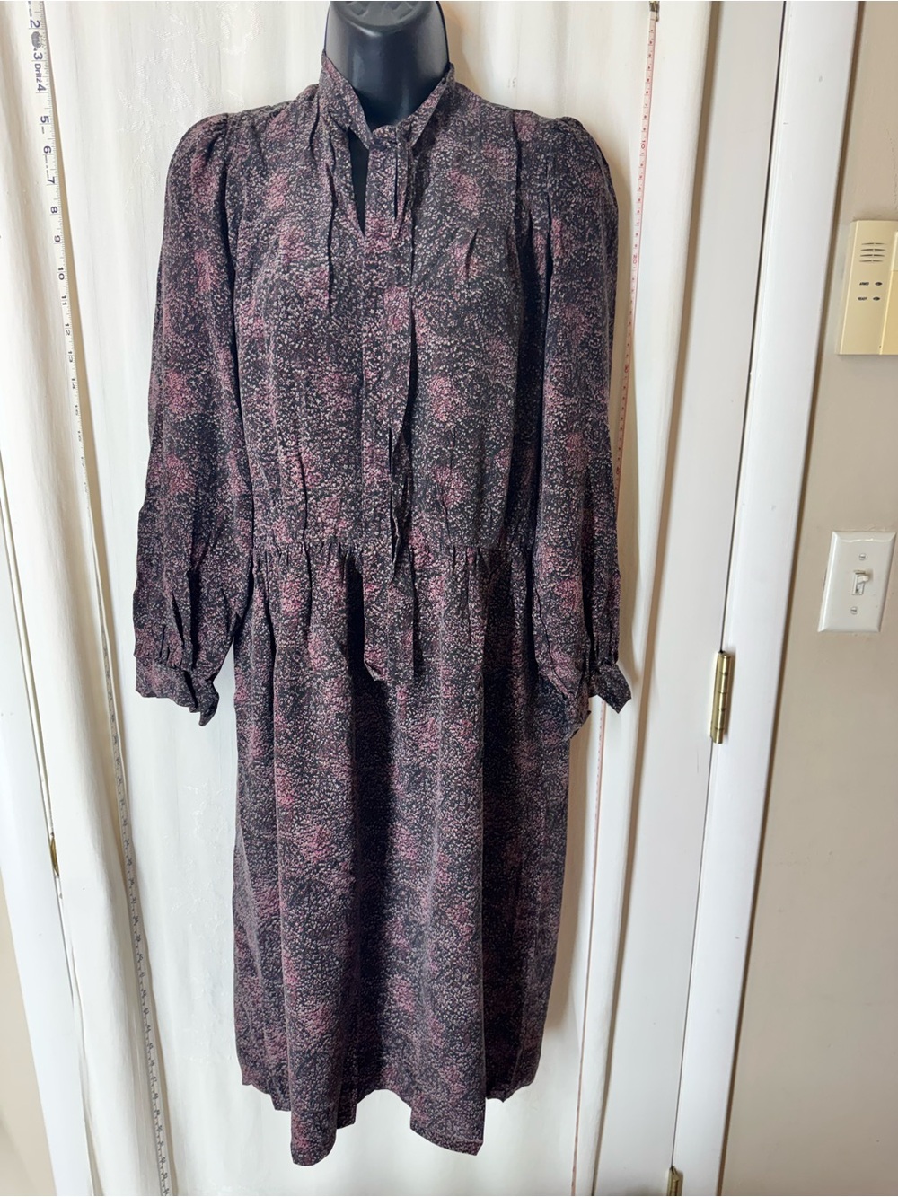 Vintage Madame de Saint Gil Silk Dress